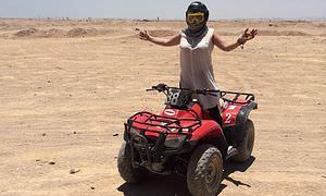 Quad Abenteuer ab Safaga: Private Tour durch die Wüste mit Abendessen
